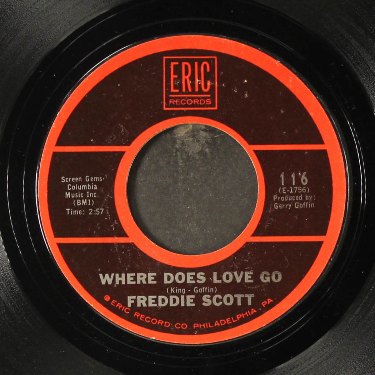 hey girl / where does love go by FREDDIE SCOTT