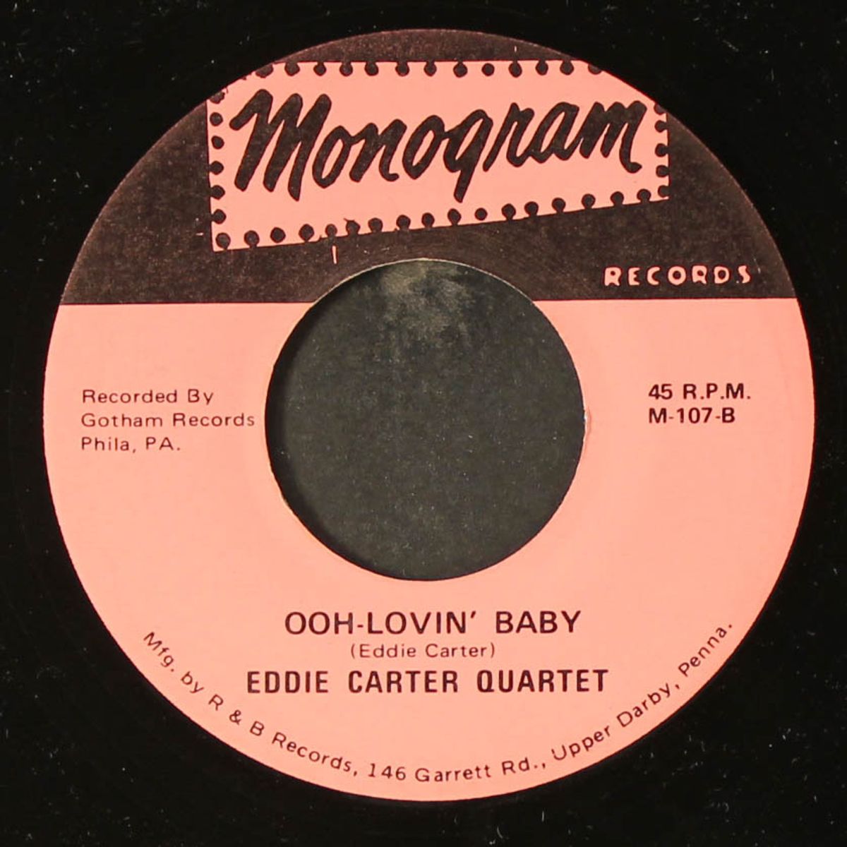 little joe / ooh-lovin' baby by EDDIE CARTER QUARTET
