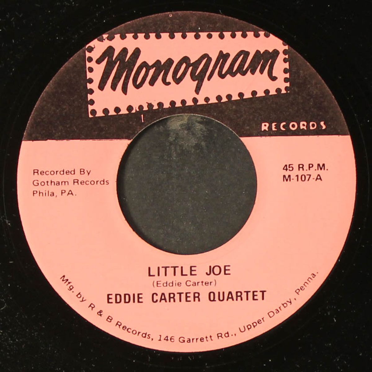 little joe / ooh-lovin' baby by EDDIE CARTER QUARTET