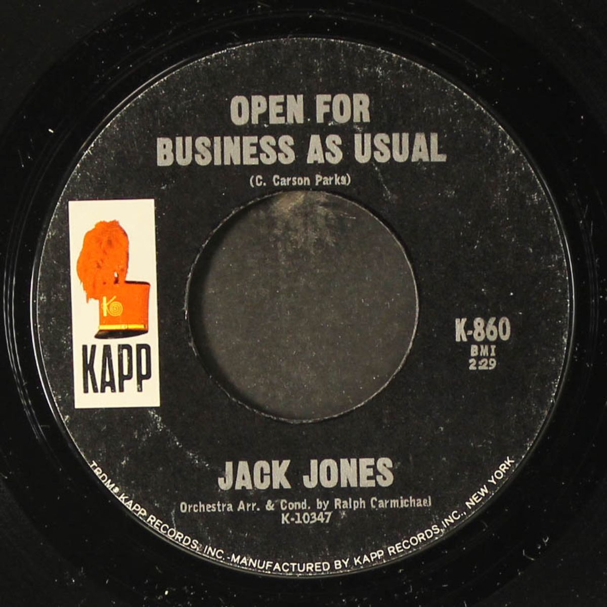 open for business as usual by JACK JONES