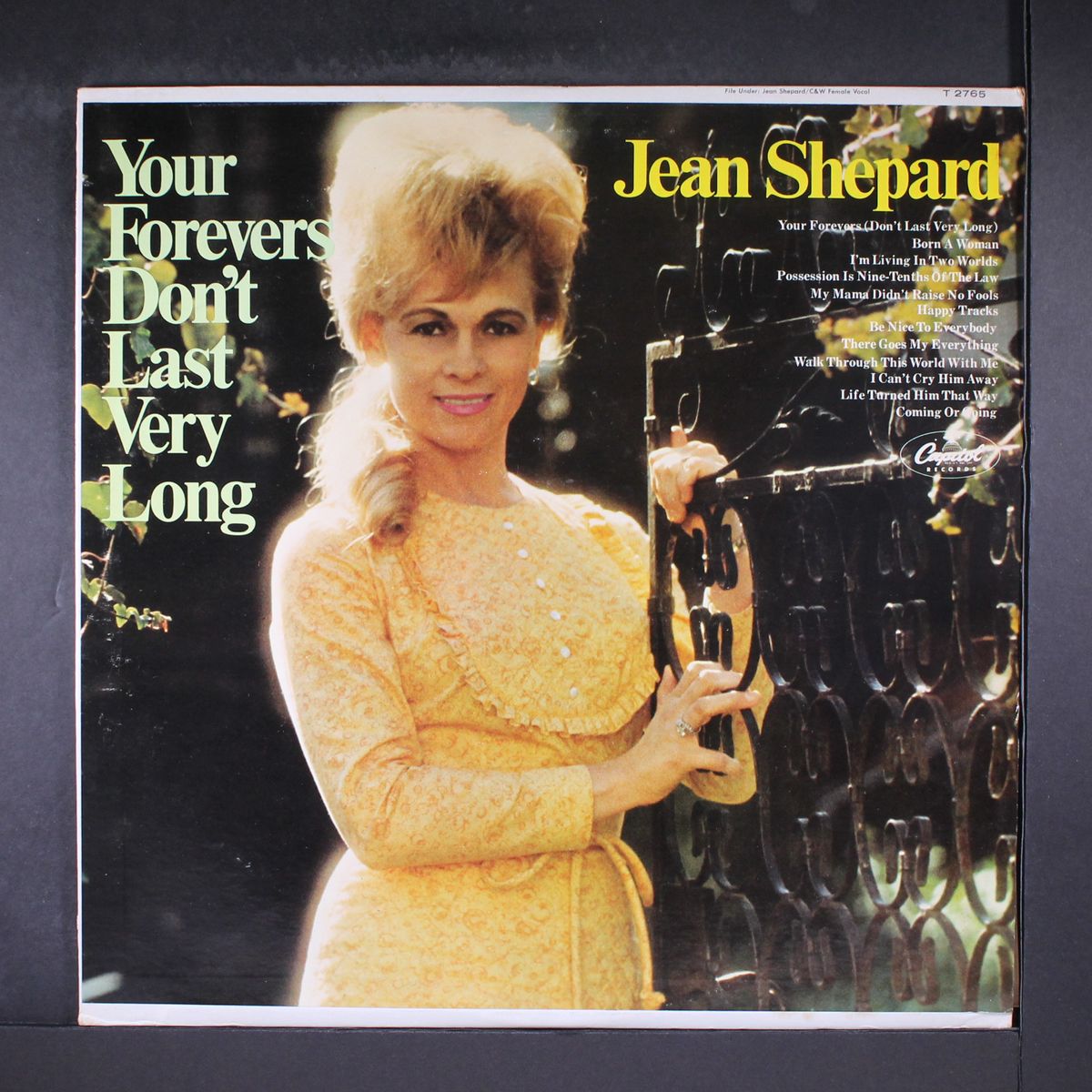 your forevers don't last very long by JEAN SHEPARD