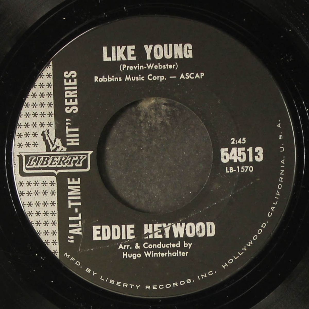 canadian sunset / like young by EDDIE HEYWOOD
