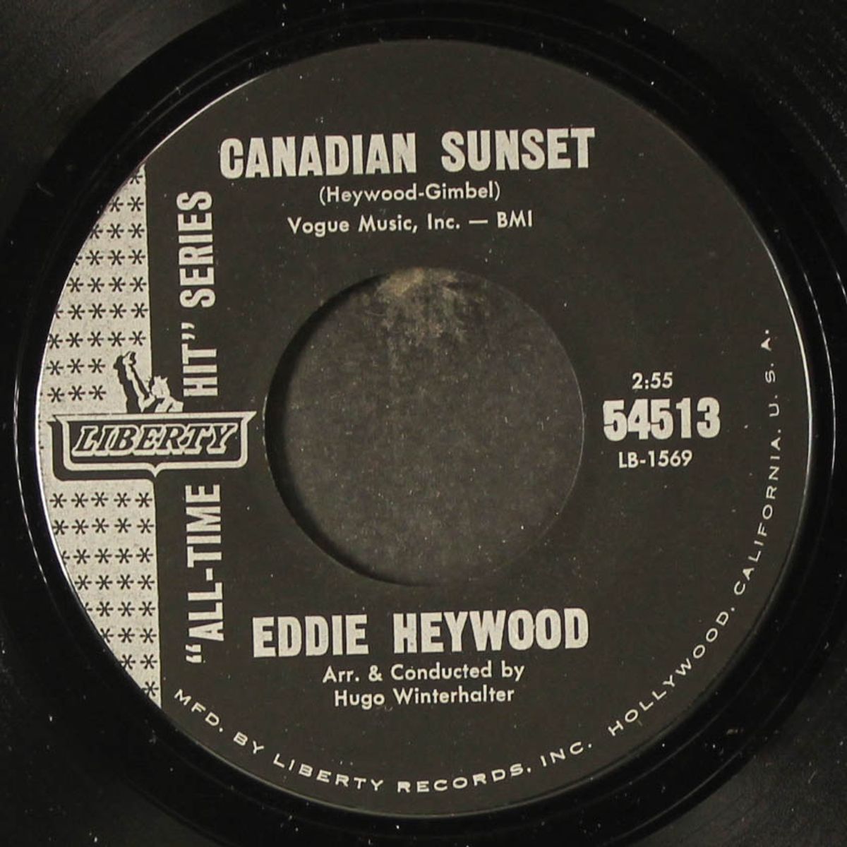 canadian sunset / like young by EDDIE HEYWOOD