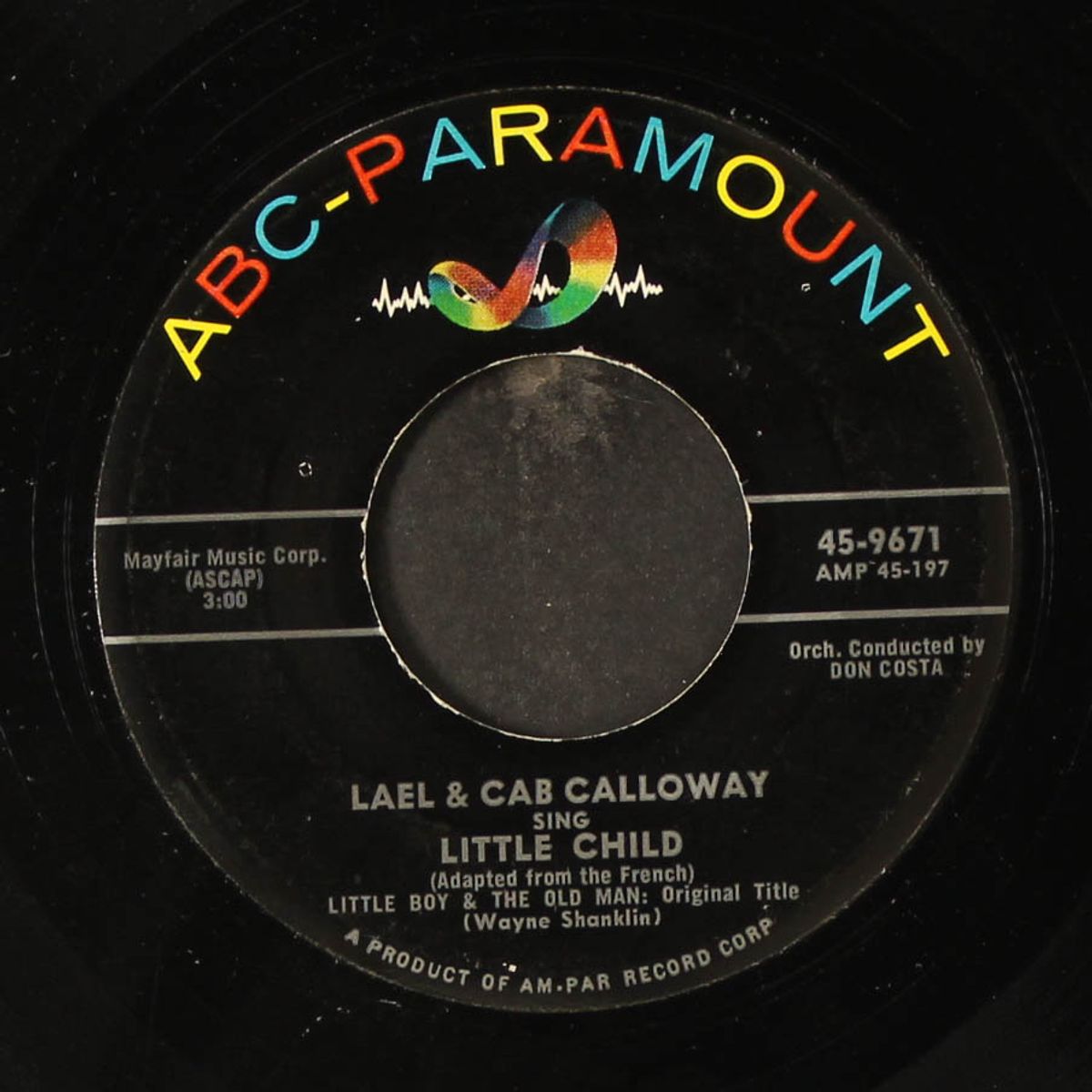the voice / little child by CAB CALLOWAY