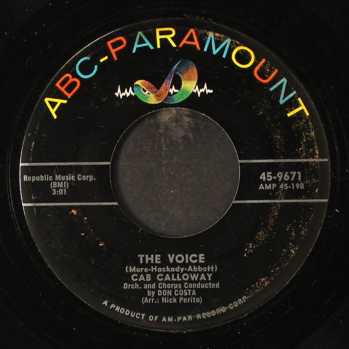 the voice / little child by CAB CALLOWAY