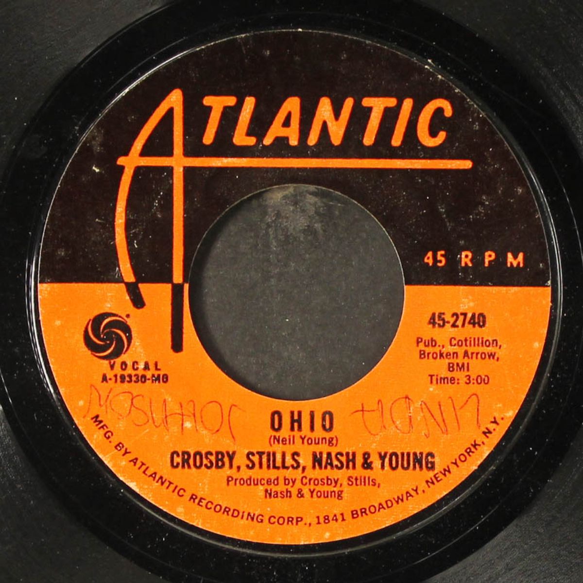 ohio / find the cost of freedom by CROSBY, STILLS, NASH & YOUNG