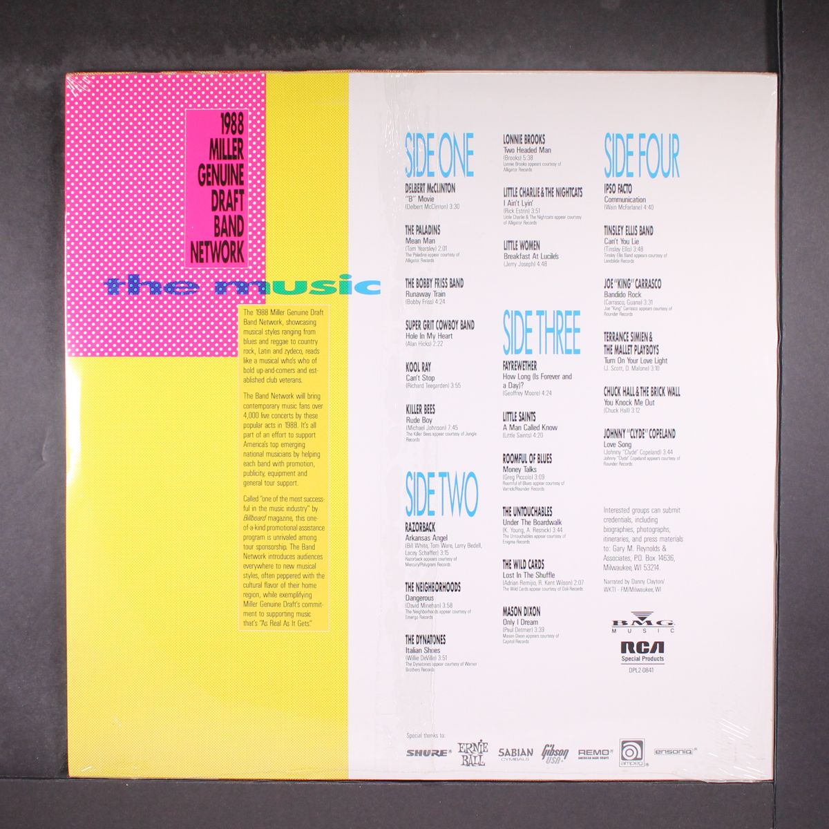 the music - 1988 miller genuine draft band network by VARIOUS