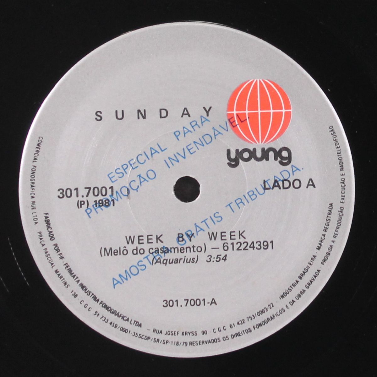 week by week / groovin' by SUNDAY