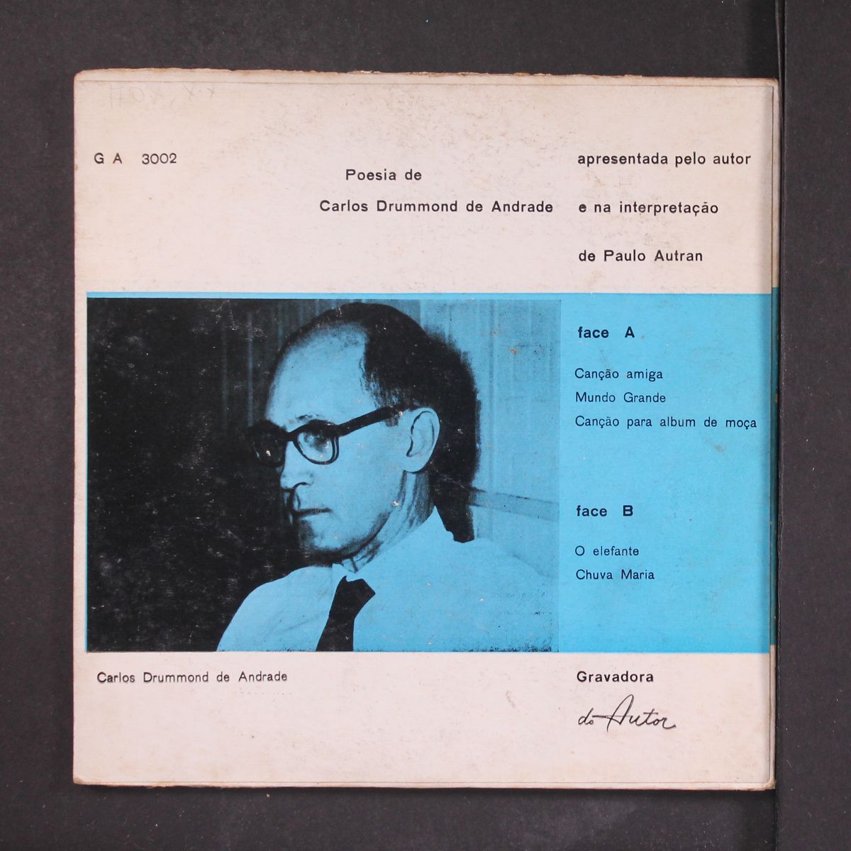poesia de carlos drummond de andrade by PAULO AUTRAN