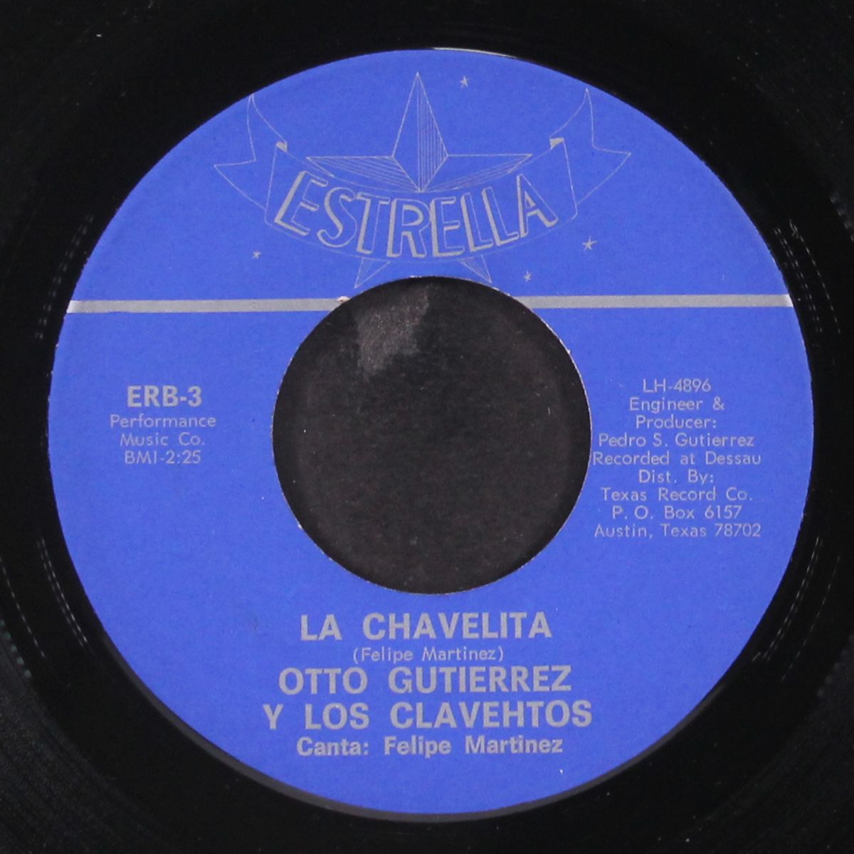 la chavelita / don't let the stars get in your eyes by OTTO GUTIERREZ Y LOS CLAVEHTOS