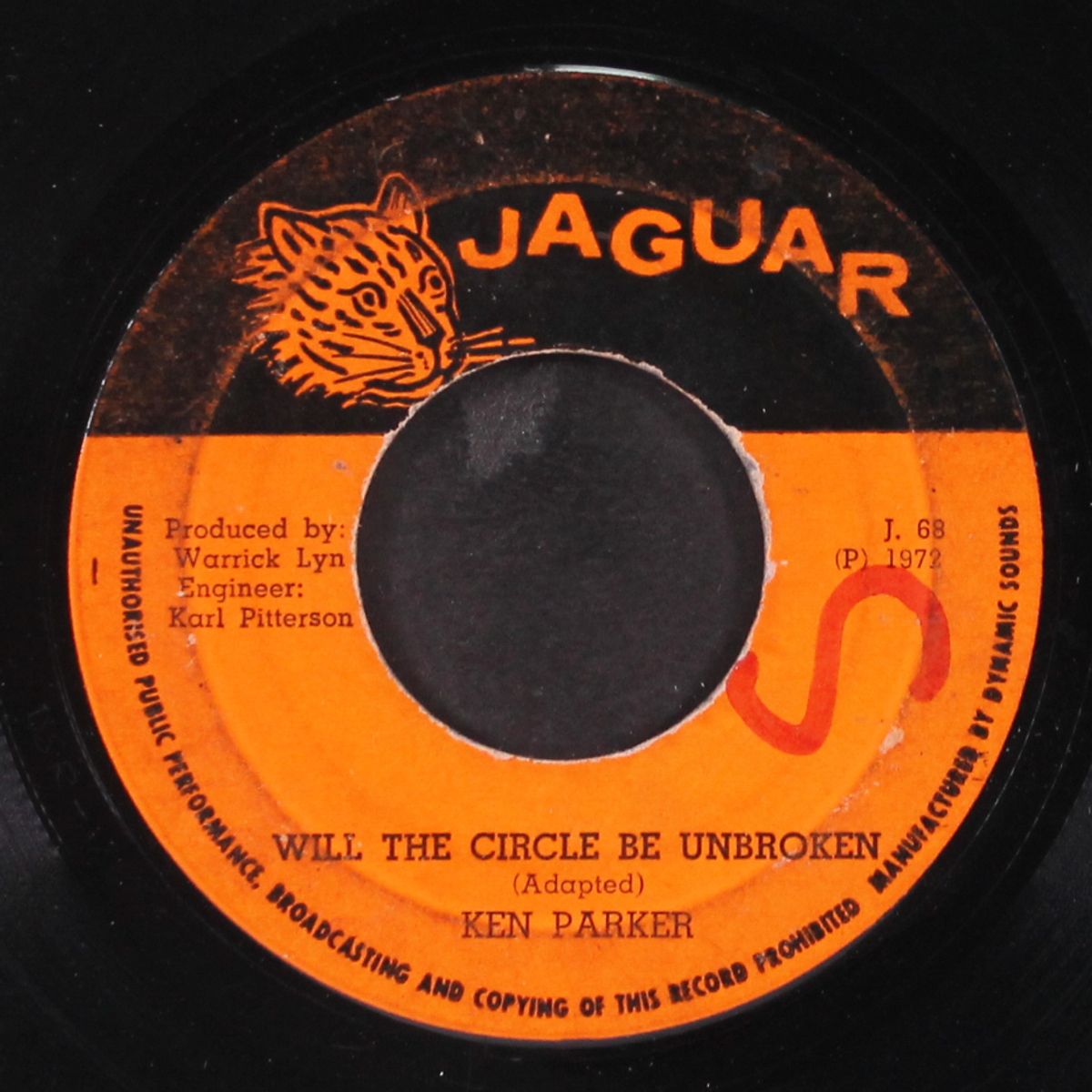 will the circle be unbroken / version by KEN PARKER