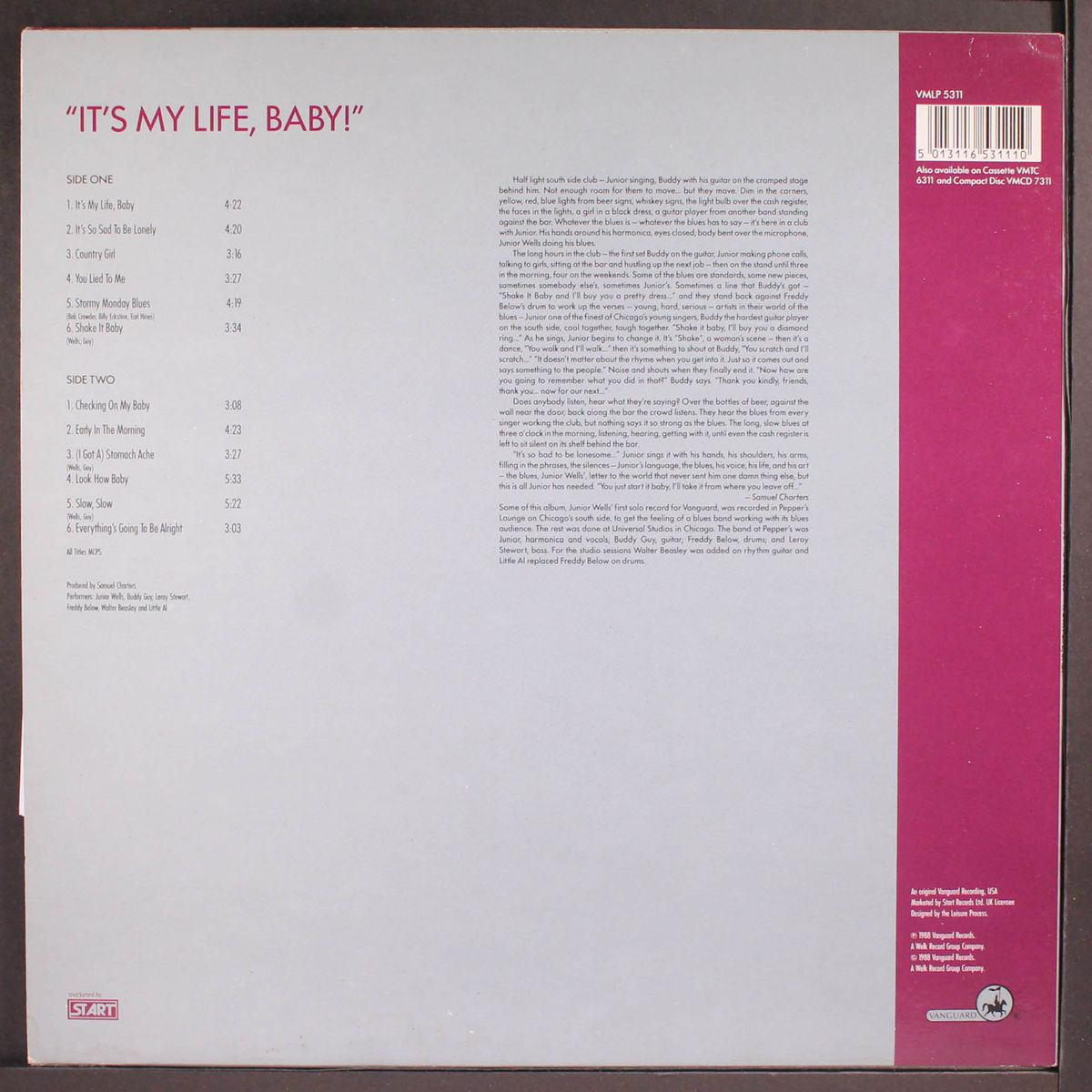 it's my life, baby! by JUNIOR WELLS