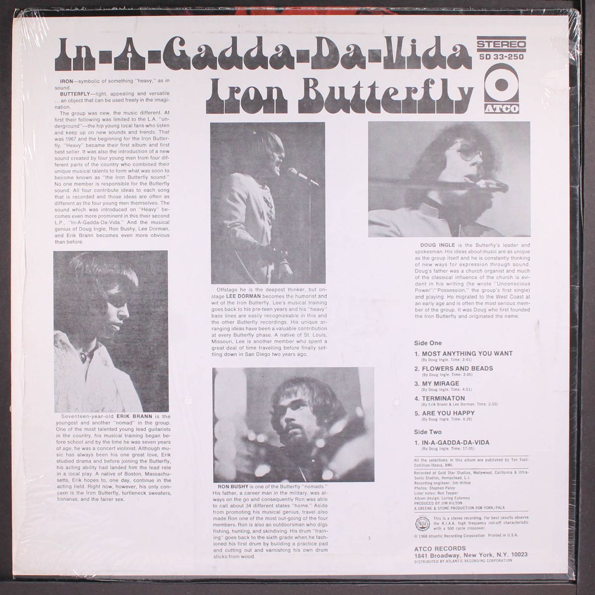 in-a-gadda-da-vida by IRON BUTTERFLY