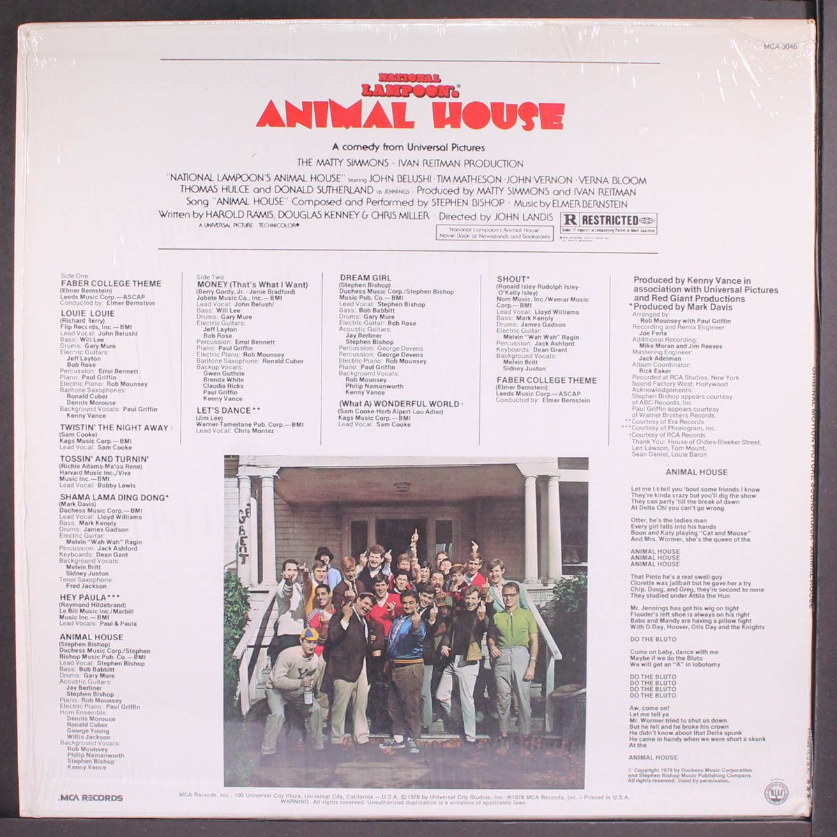 animal house by SOUNDTRACK