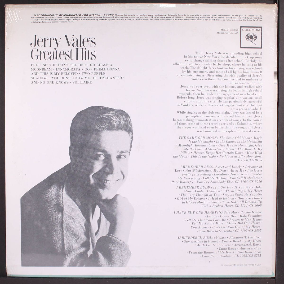 greatest hits by JERRY VALE