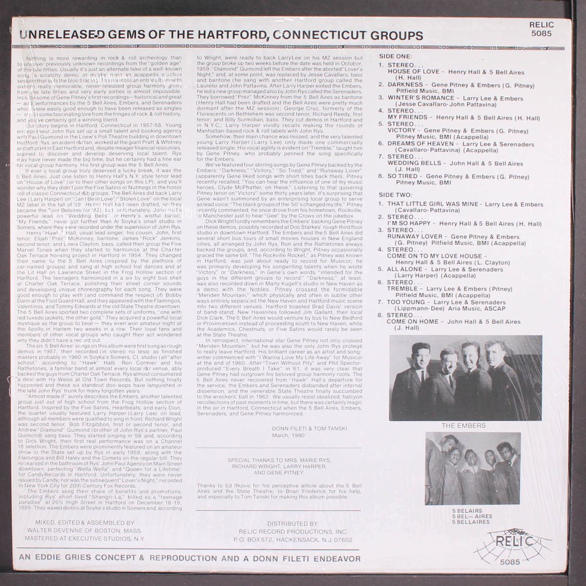 unreleased gems of the 50's by VARIOUS
