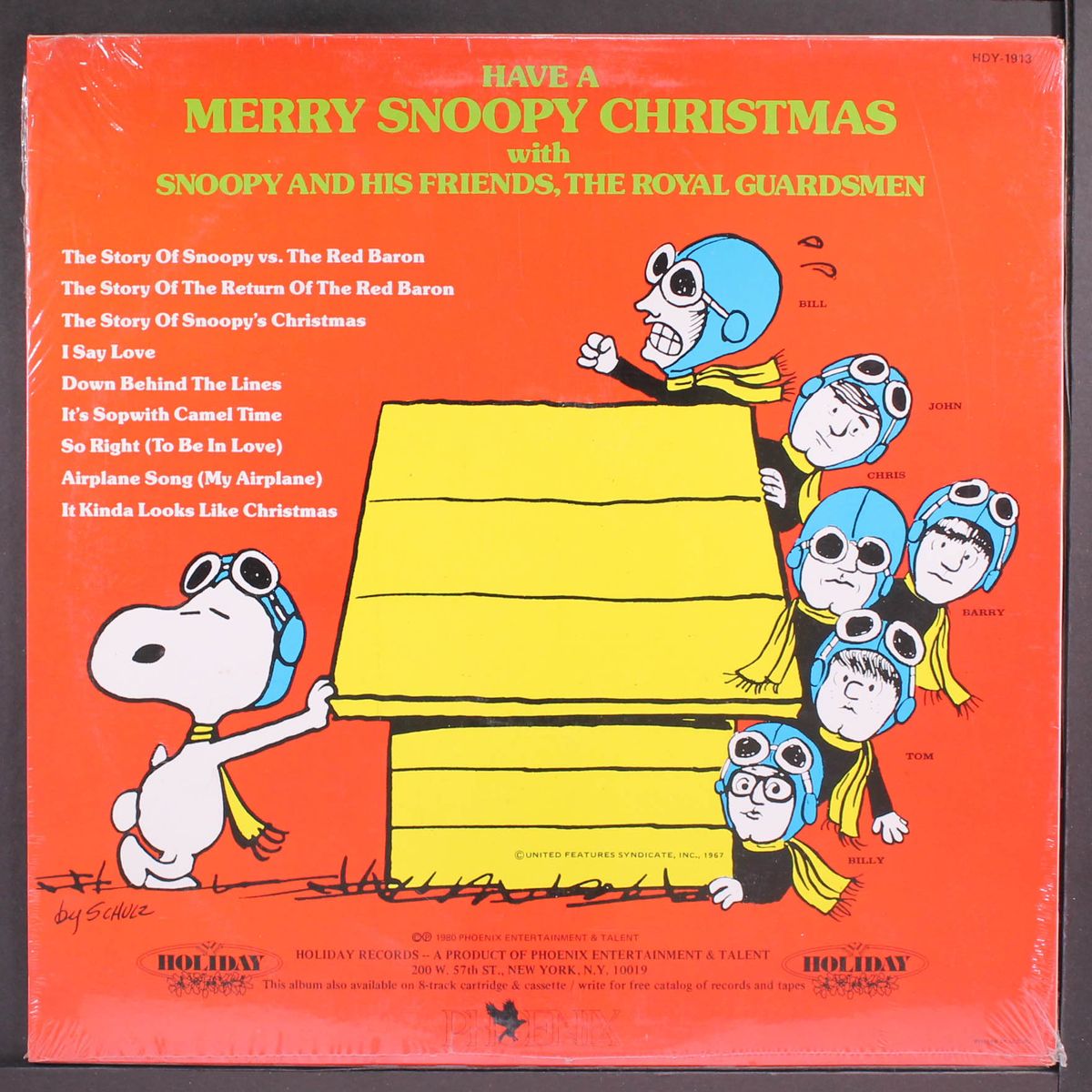 merry snoopy's christmas by ROYAL GUARDSMEN