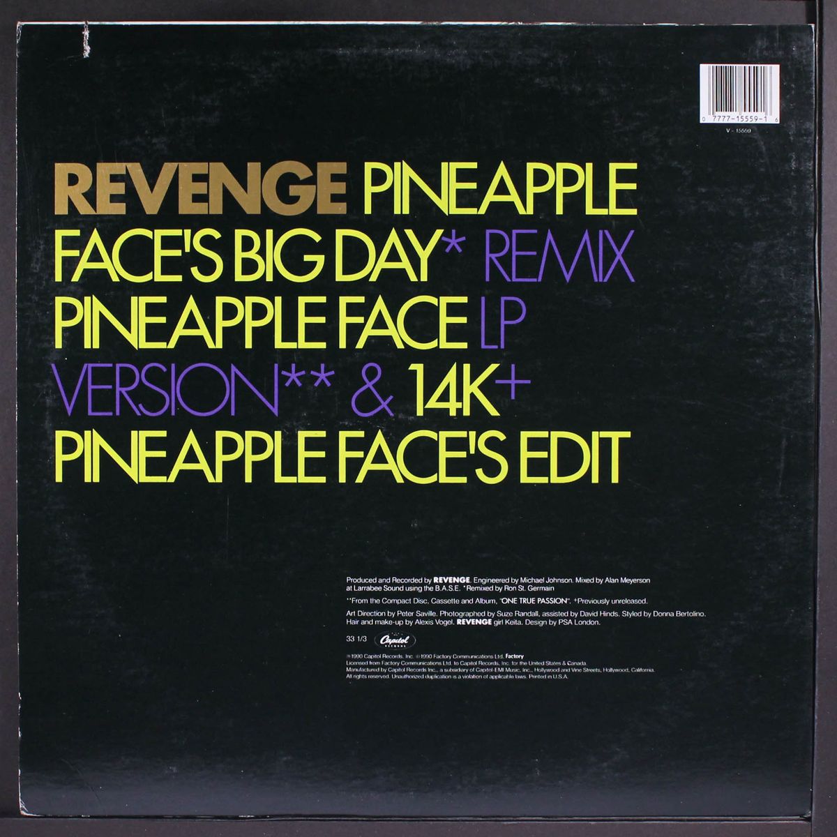 pineapple face by REVENGE