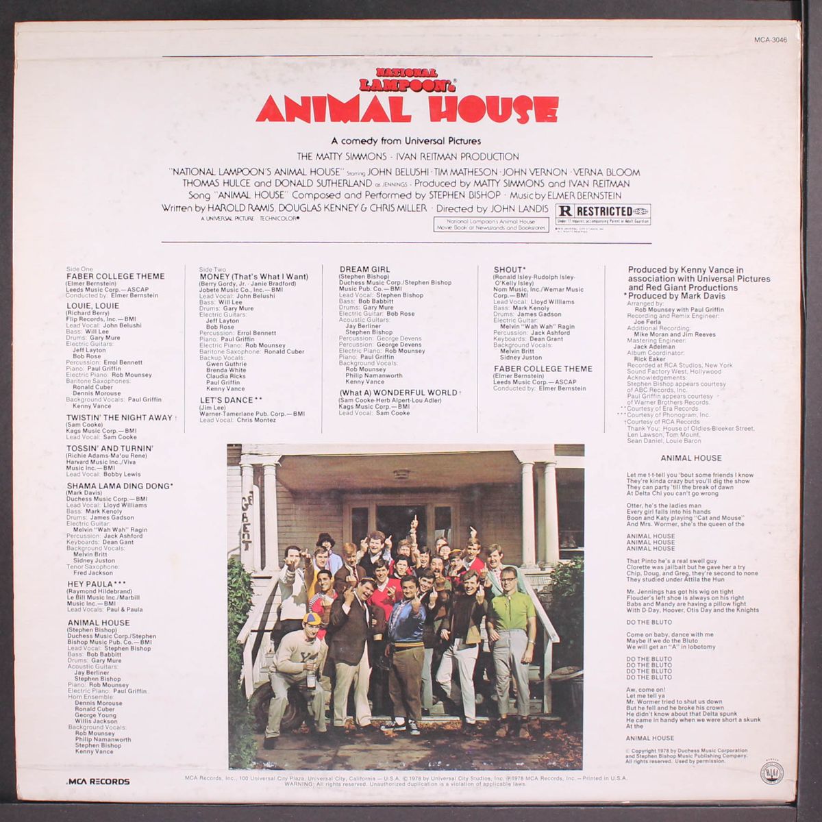 animal house by SOUNDTRACK