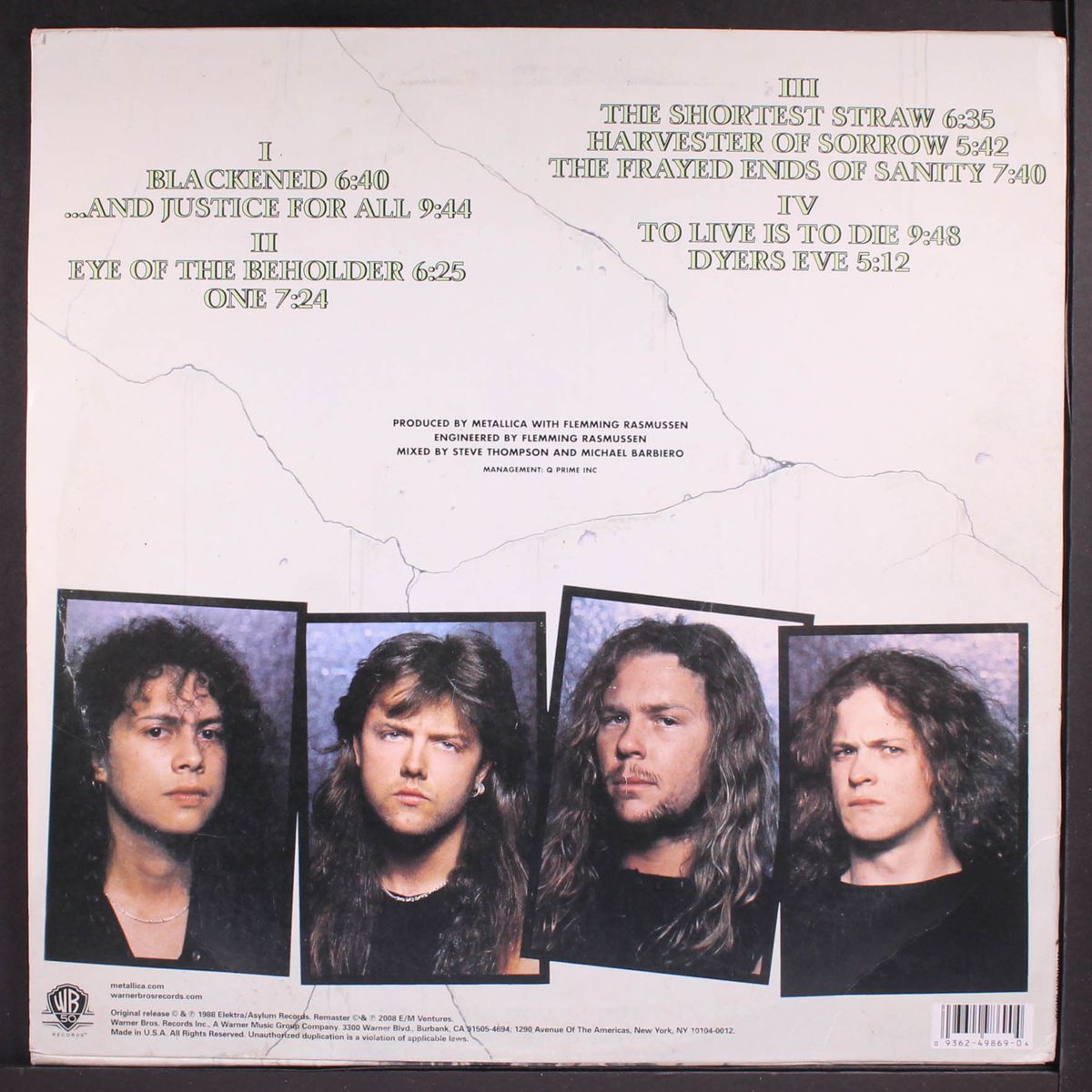...and justice for all by METALLICA
