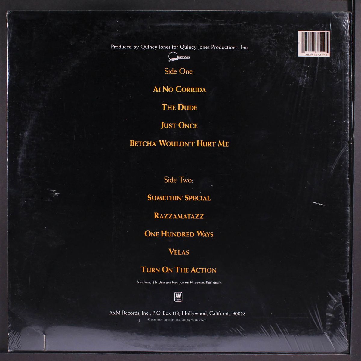 the dude by QUINCY JONES