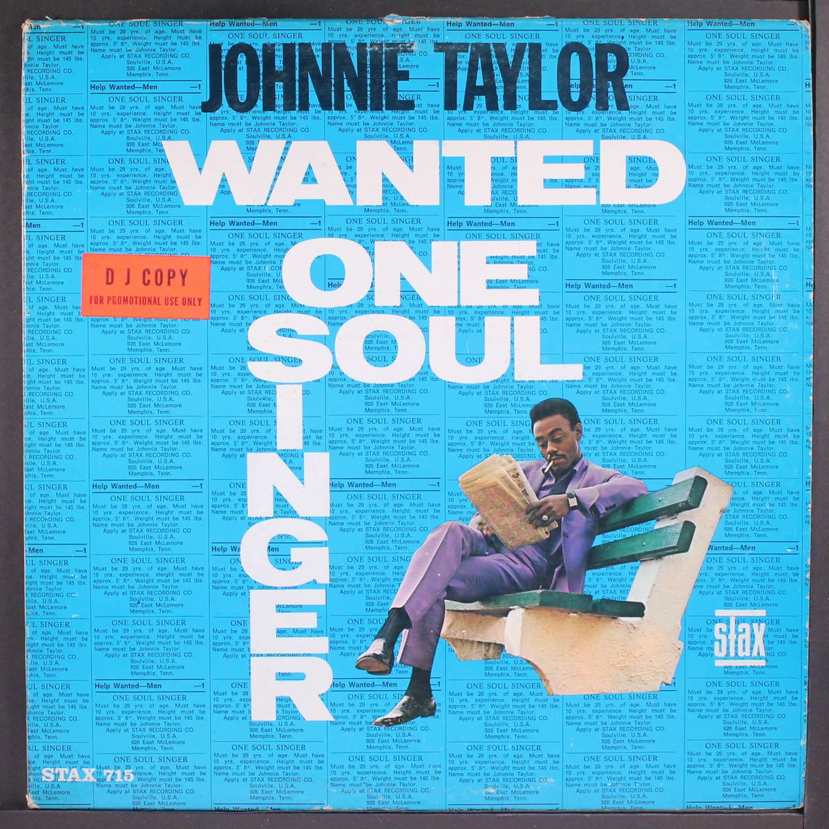 wanted one soul singer by JOHNNIE TAYLOR