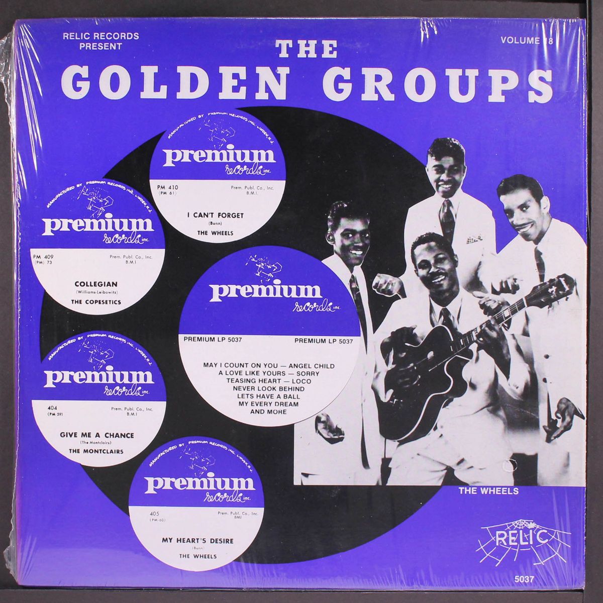 golden groups vol. 18 best of preimium records by VARIOUS