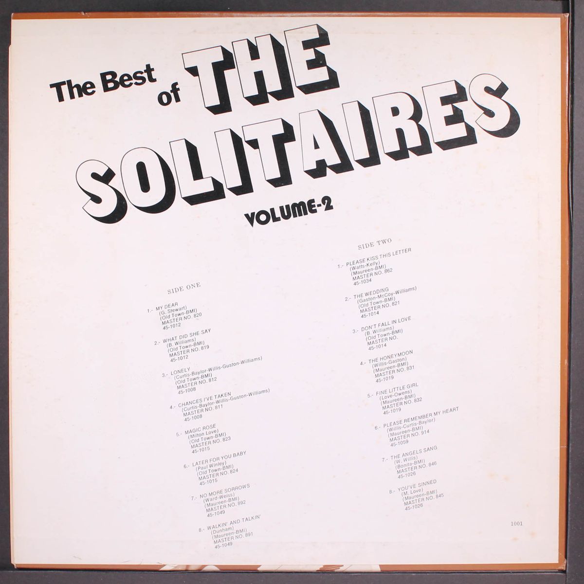best of, vol. 2 by SOLITAIRES
