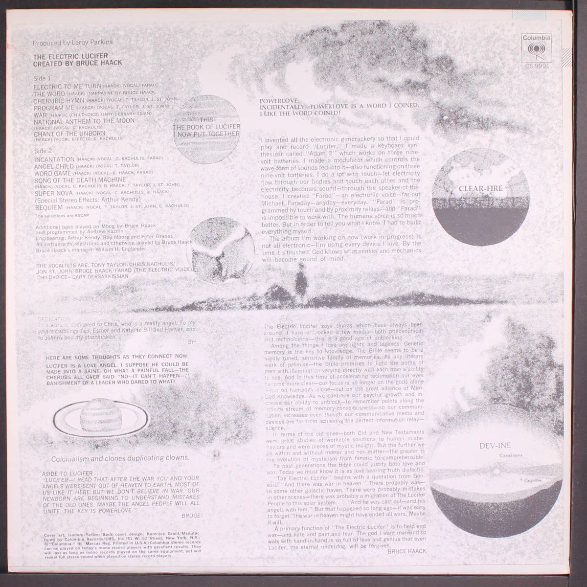 the electric lucifer by BRUCE HAACK