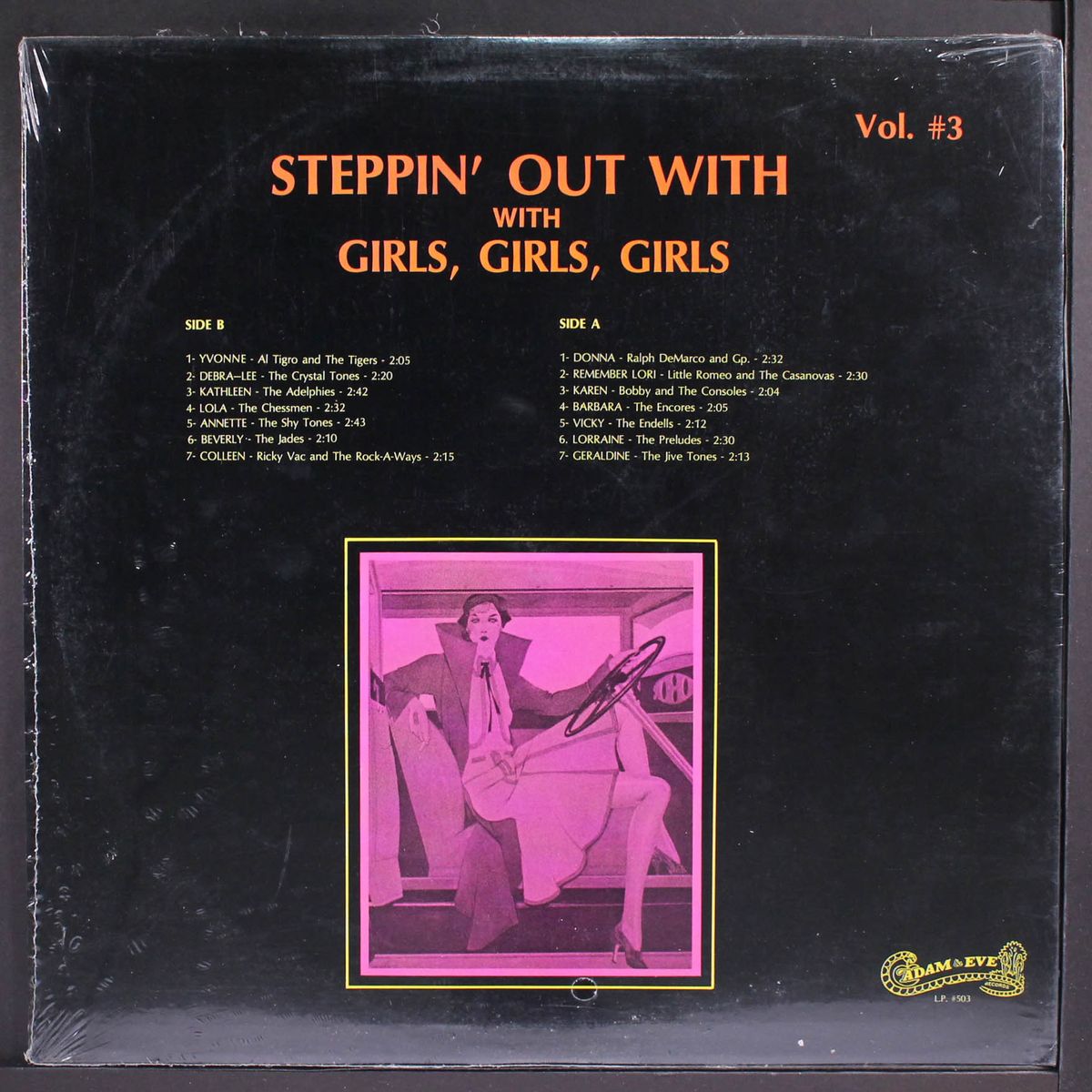 steppin' out with girls, girls, girls, vol. 3 by VARIOUS