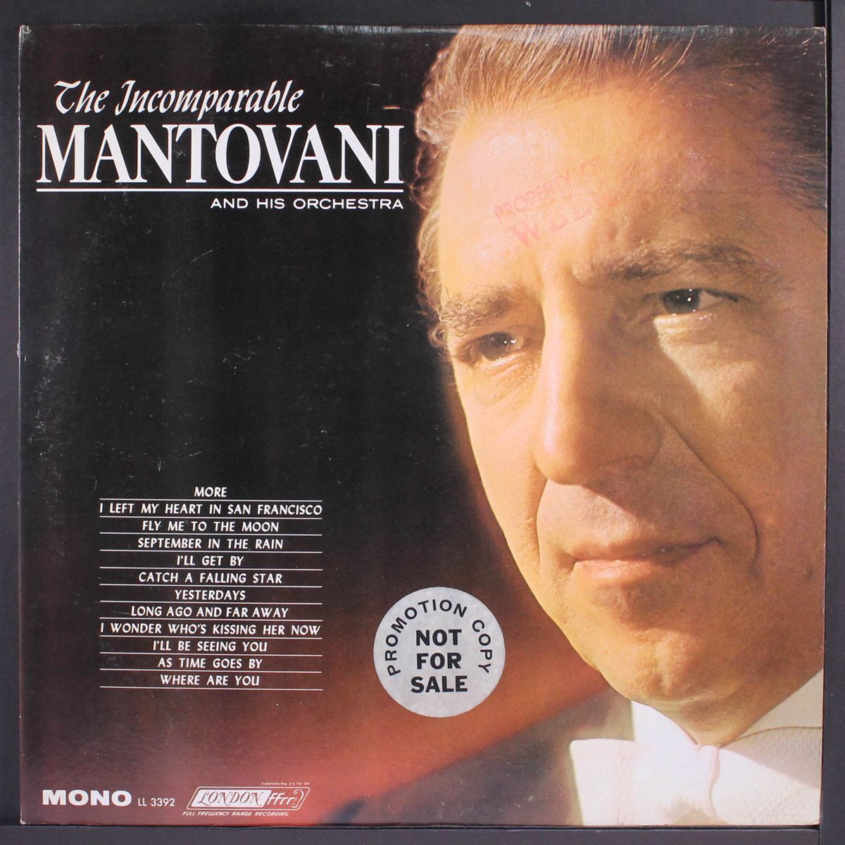 the incomparable by MANTOVANI