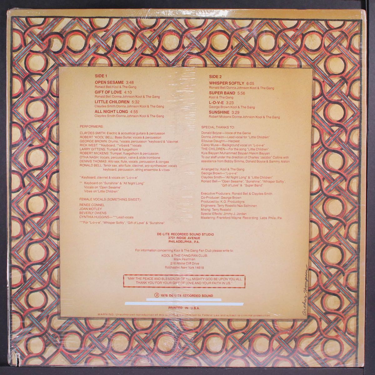open sesame by KOOL & THE GANG