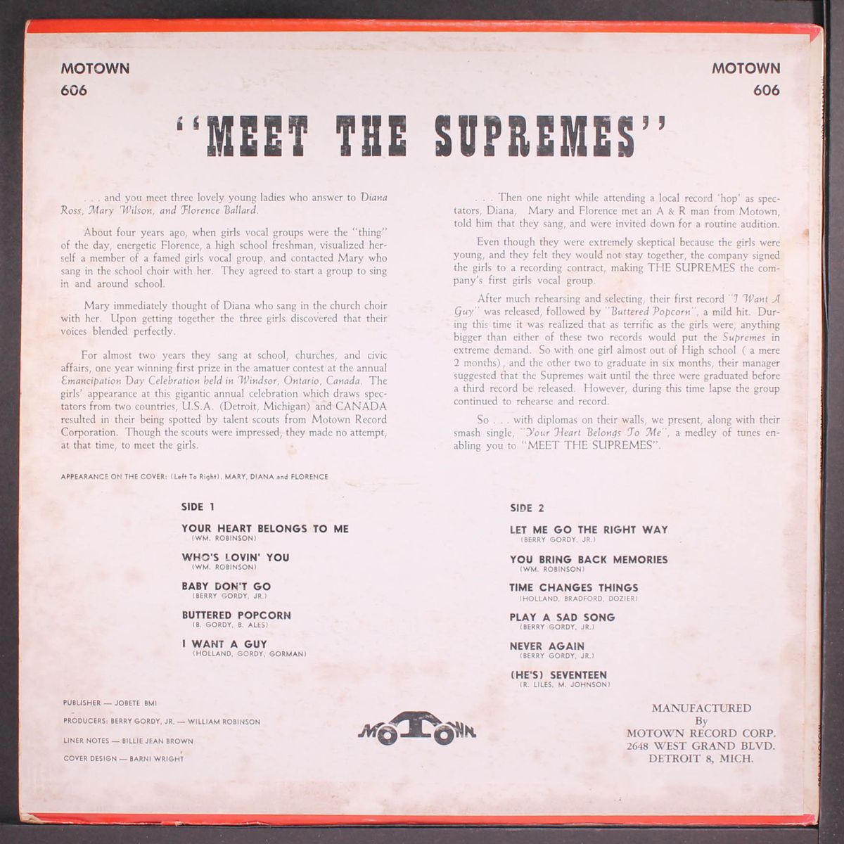 meet the supremes by SUPREMES