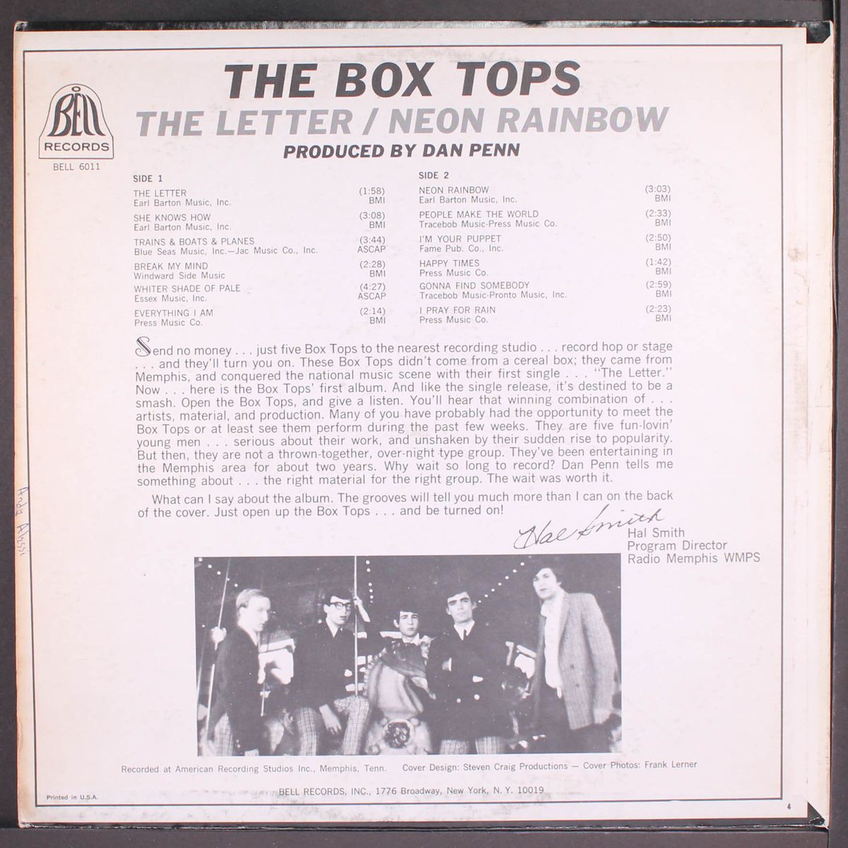 the letter by BOX TOPS