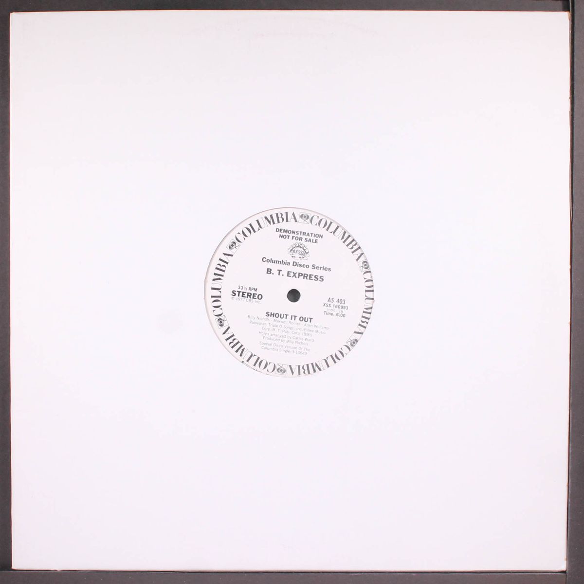 shout it out / mono by B.T. EXPRESS