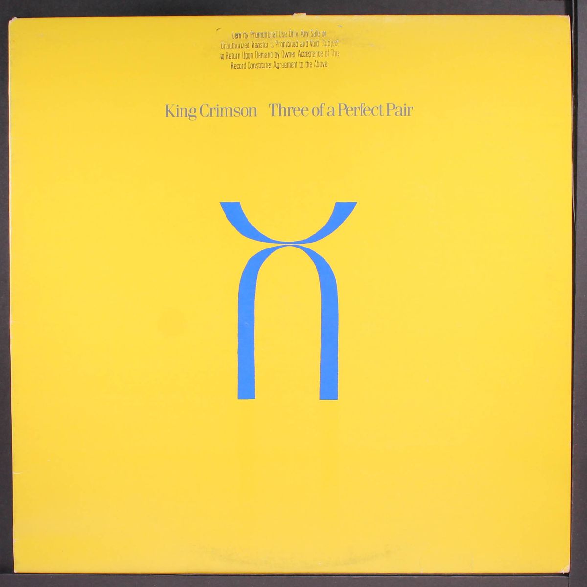 three of a perfect pair by KING CRIMSON