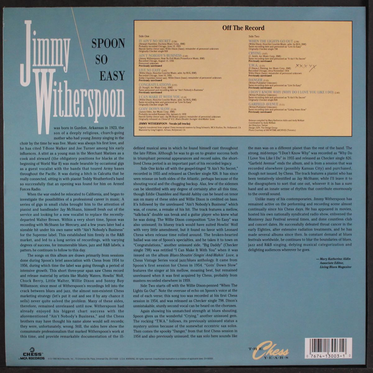 spoon so easy by JIMMY WITHERSPOON