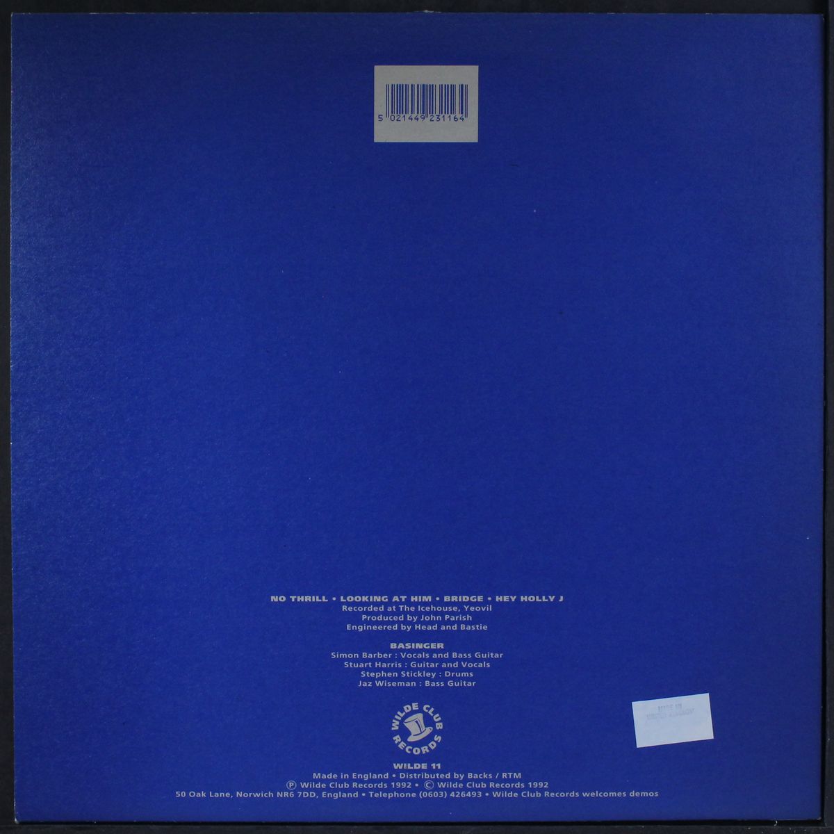 boomerang e.p. by BASINGER