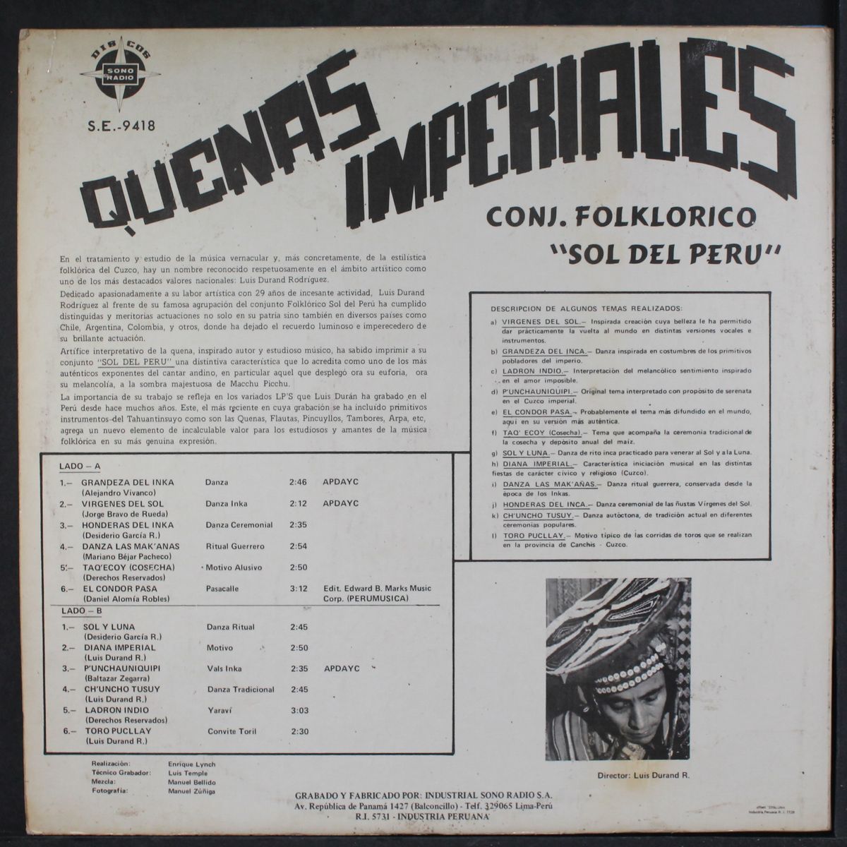 quenas imperiales by CONJUNTO FOLKLORICO