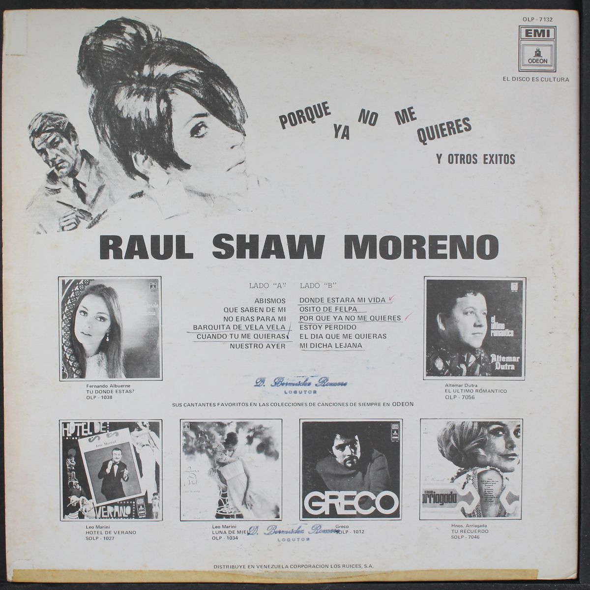 porque ya no me quieres y otro exitos by RAUL SHAW MORENO
