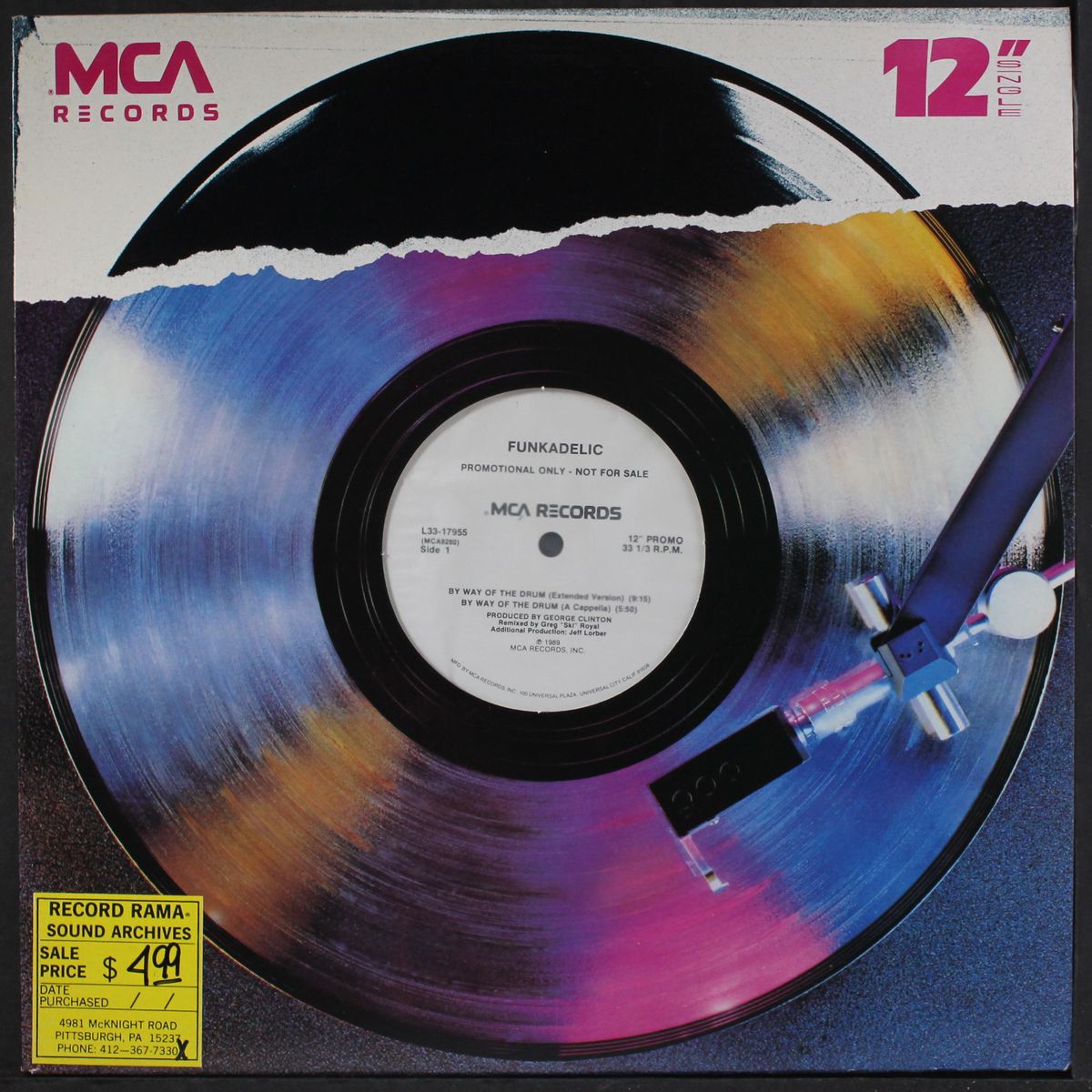 by way of the drum by FUNKADELIC