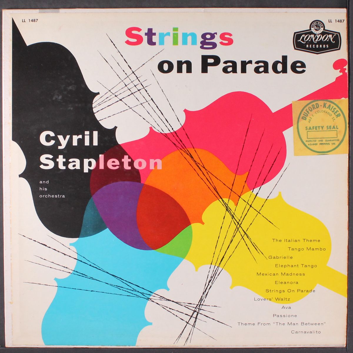 strings on parade by CYRIL STAPLETON