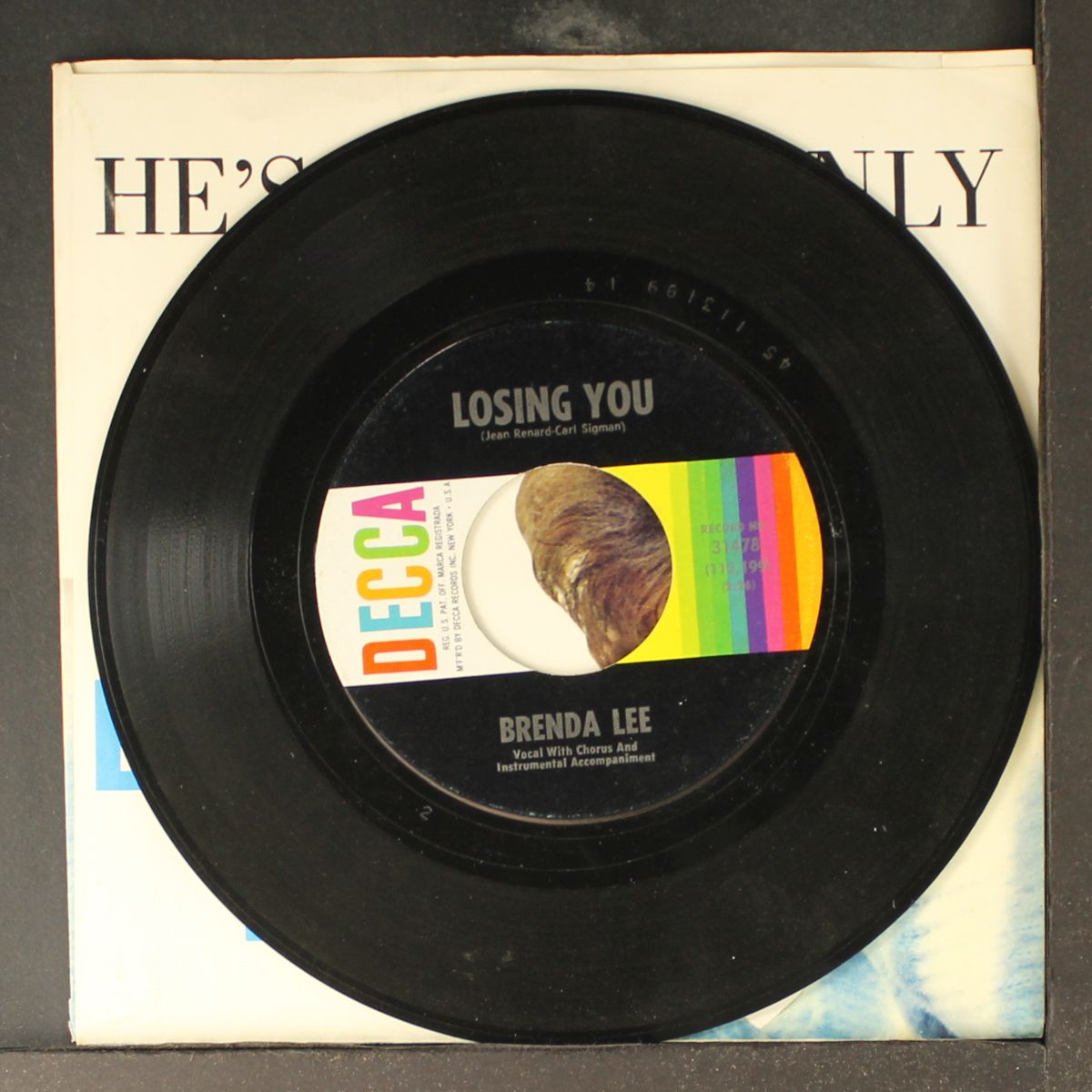 losing you / he's so heavenly by BRENDA LEE