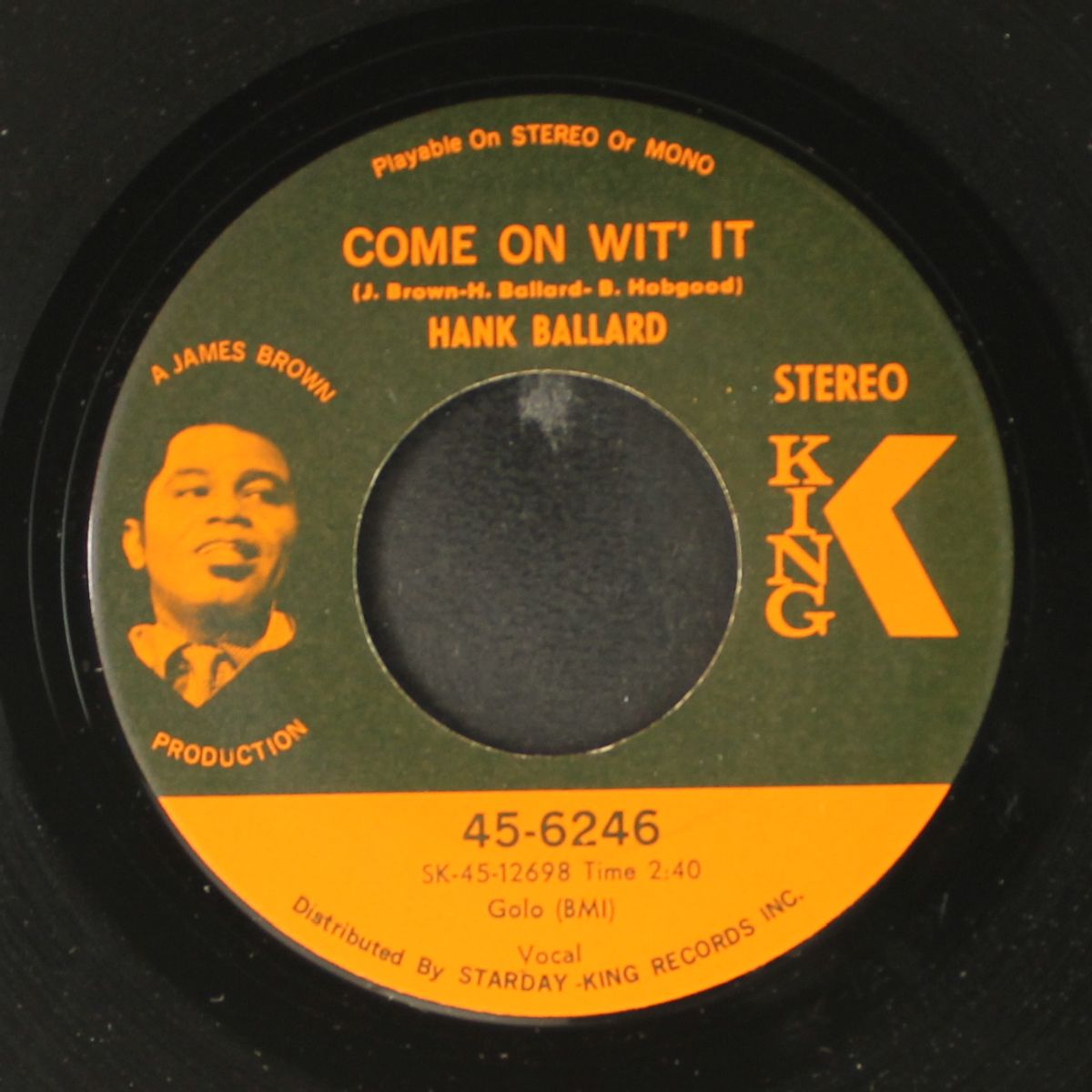 come on wit' it / blackenized by HANK BALLARD