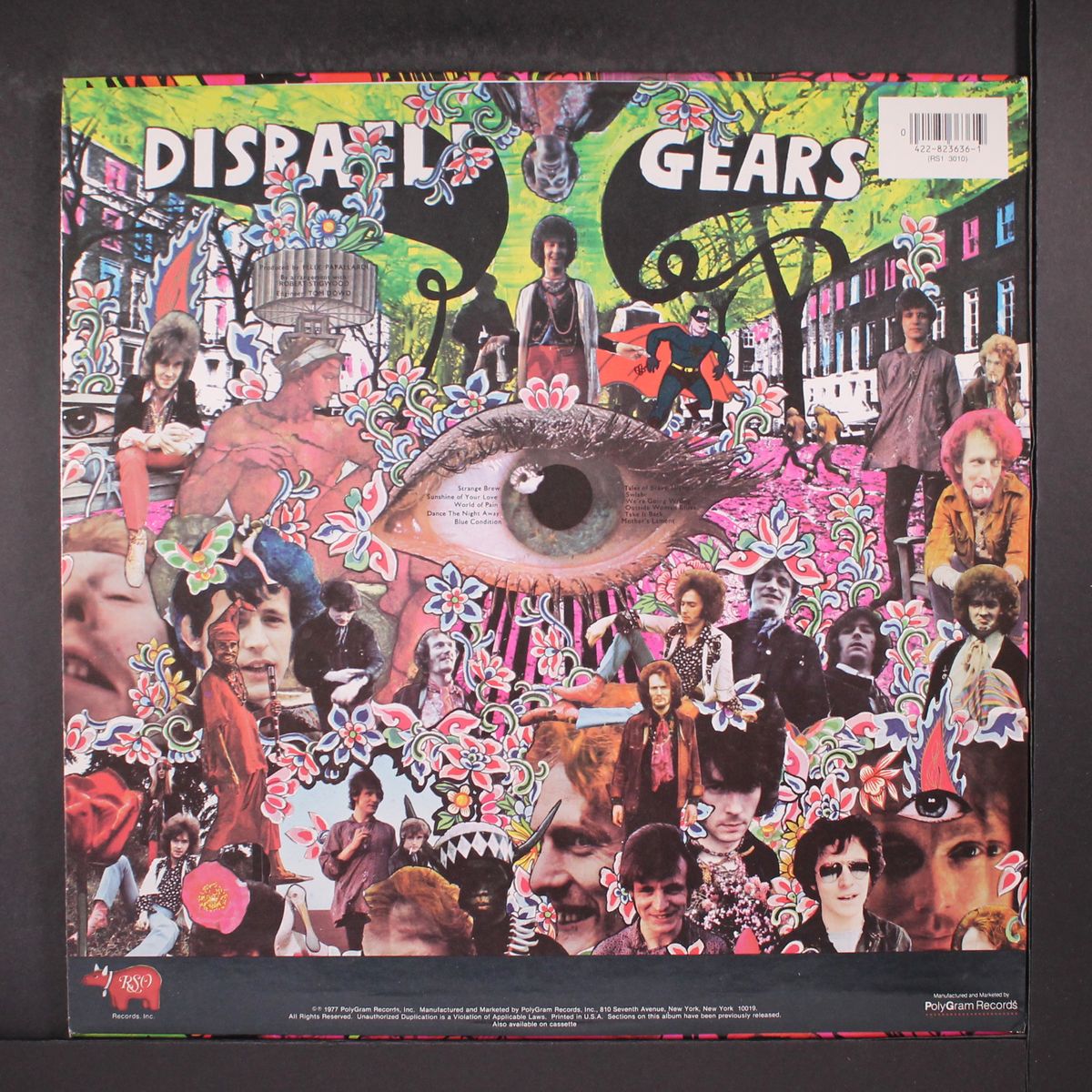 disraeli gears by CREAM