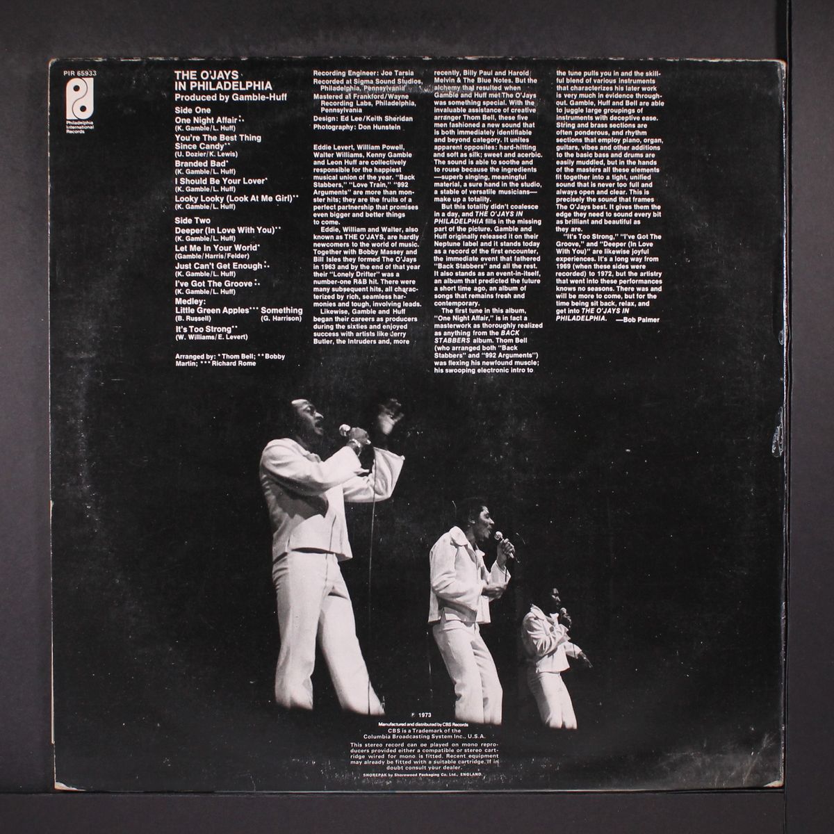 in philadelphia by O'JAYS