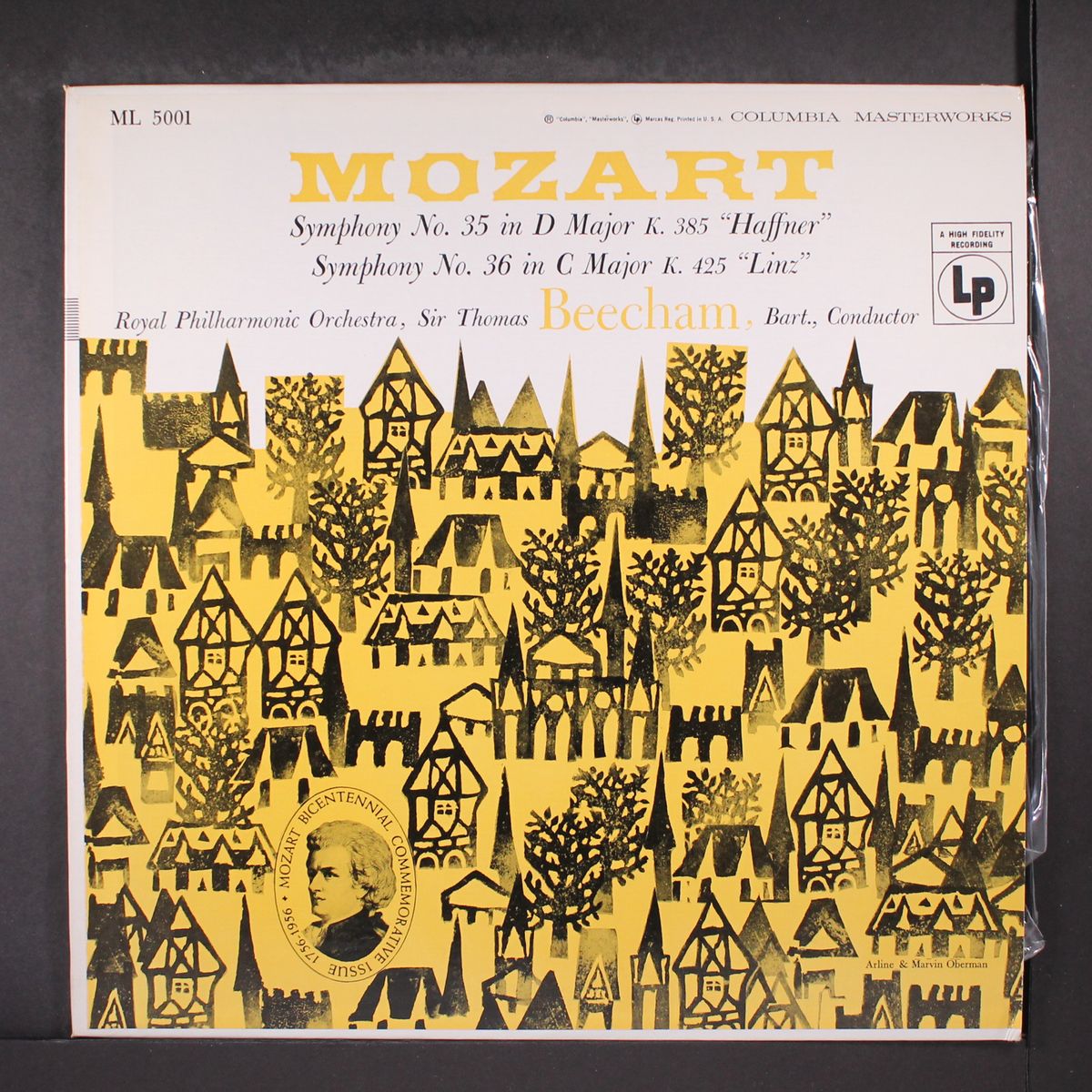 mozart: symphony no. 35 in d major by SIR THOMAS BEECHAM