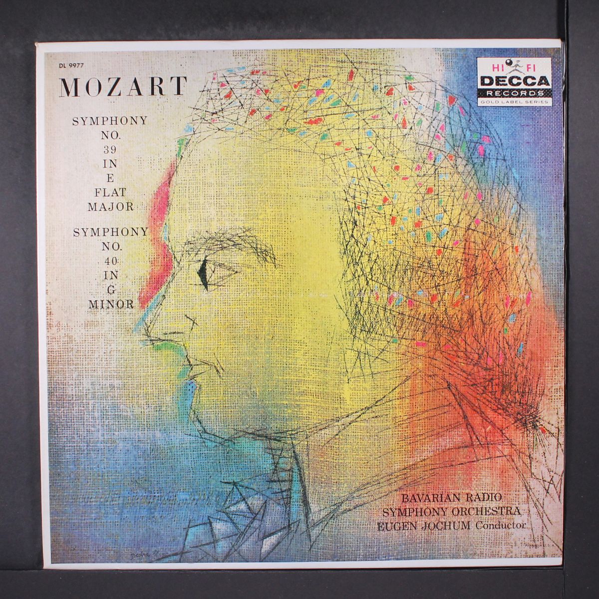 mozart: symphony no. 39 in e flat major by EUGEN JOCHUM