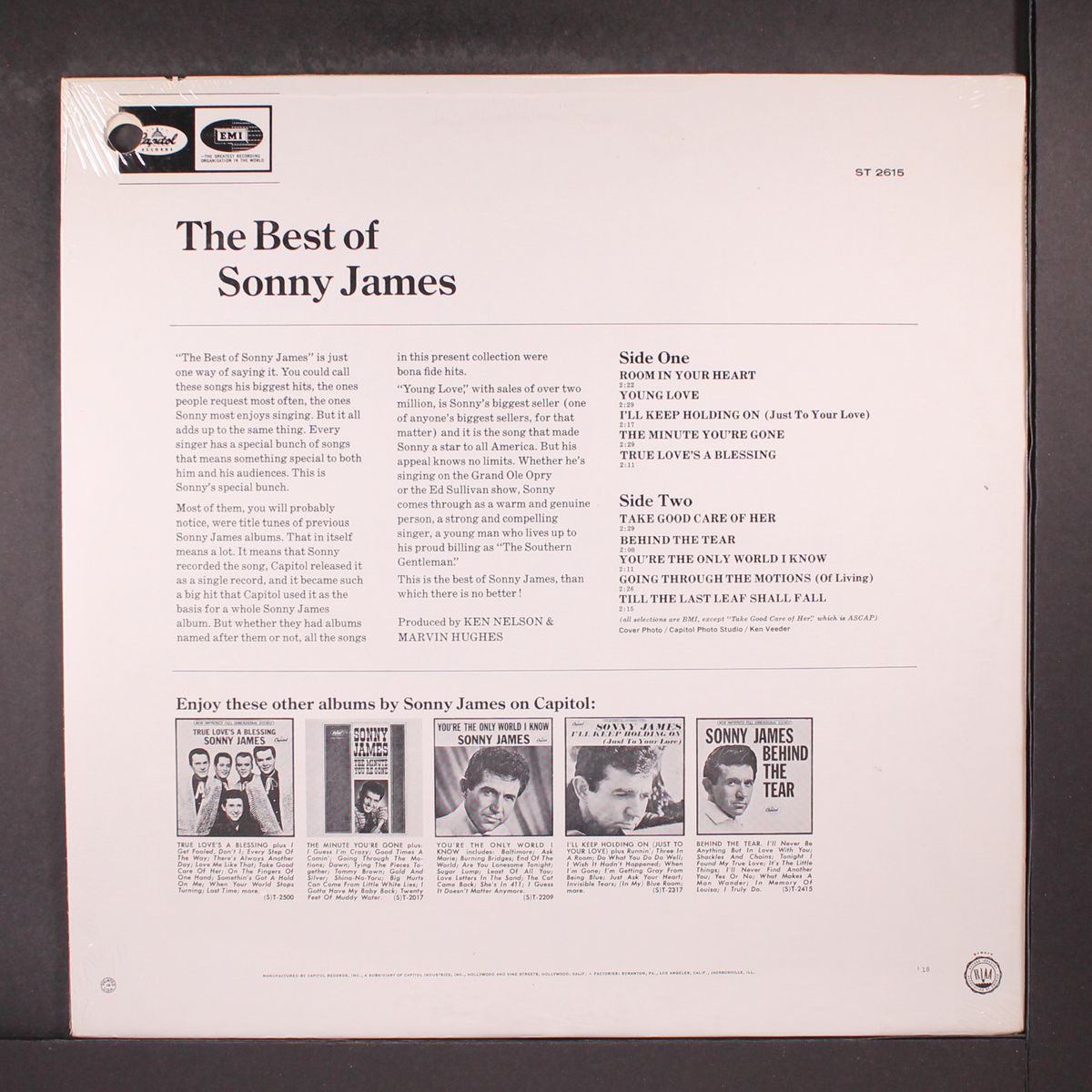best of by SONNY JAMES