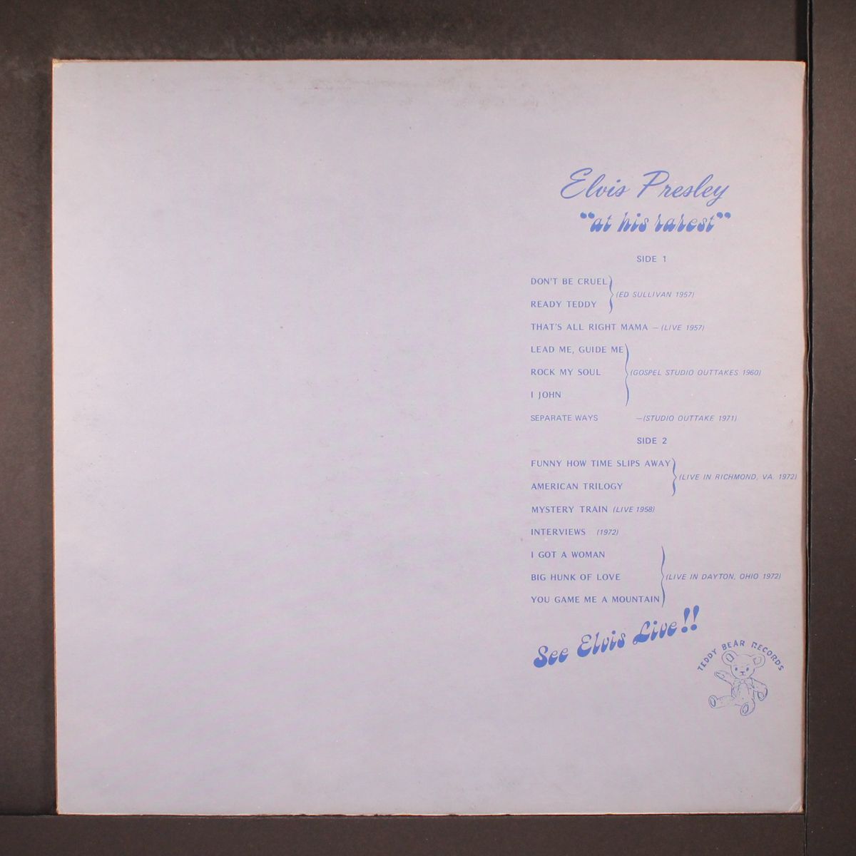 rock my soul by ELVIS PRESLEY
